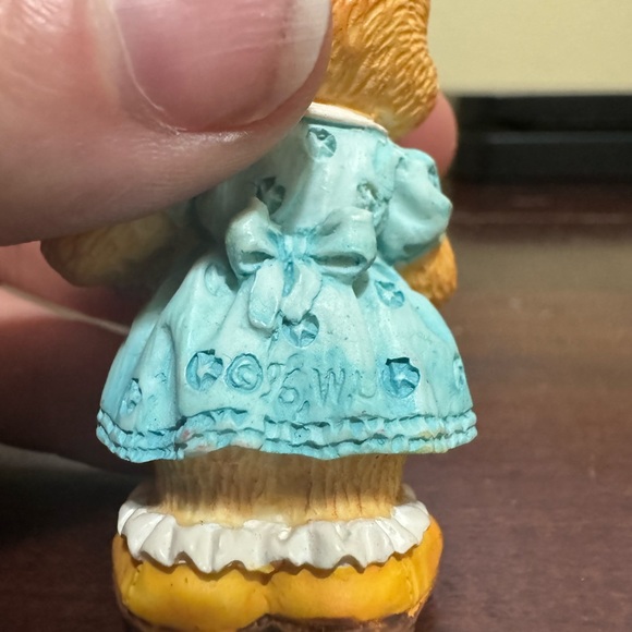 Vintage Cat Kitty Kitten in Dress Figurine 1996 - Picture 5 of 8